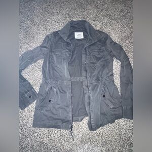 EUC Sonoma Utility JACKET COAT medium gray women’s coat‎ kohls LIGHT